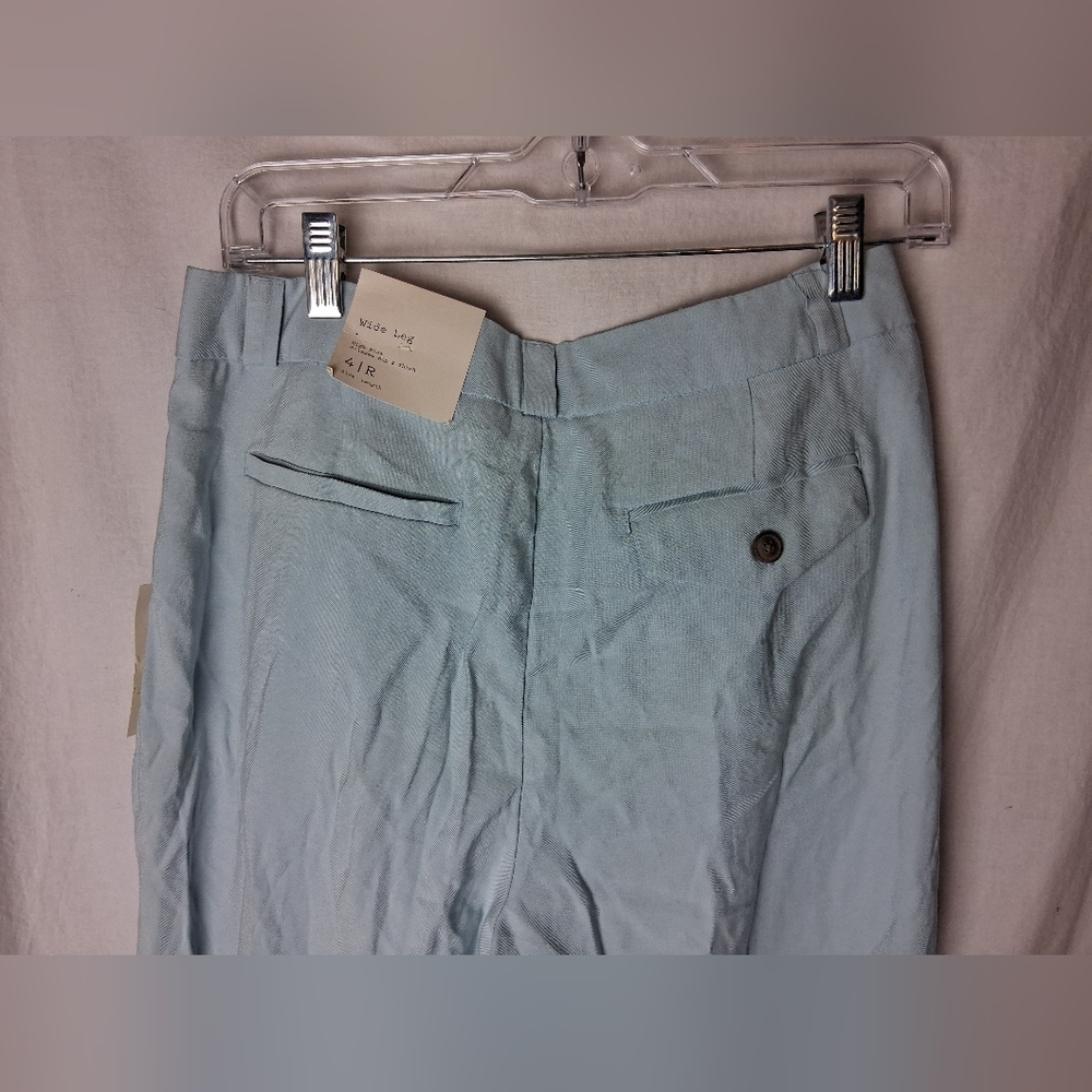 A New Day Light Blue Women's Pants Size 4 - Picture 6 of 6